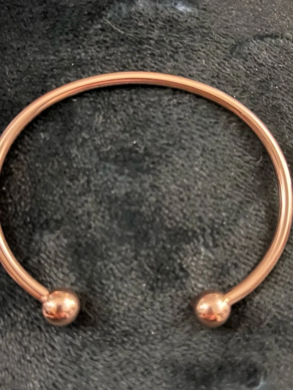 Minimal Open Cuff Bracelet in Copper tone NWOT - Picture 1 of 3